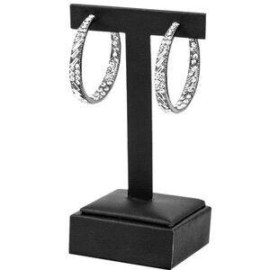 🆕Paparazzi Jewelry Earrings🩶*GLITZY By Association Gunmetal ~Free Gift~